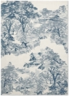 Vlněný koberec Ted Baker LANDSCAPE TOILE light blue